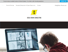 Tablet Screenshot of ideas-room.com
